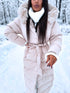 Long coat "CLIMATE ZONE" FC7529 - light beige PRE-ORDER